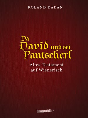 cover image of Da David und sei Pantscherl